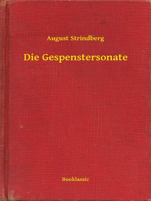 cover image of Die Gespenstersonate